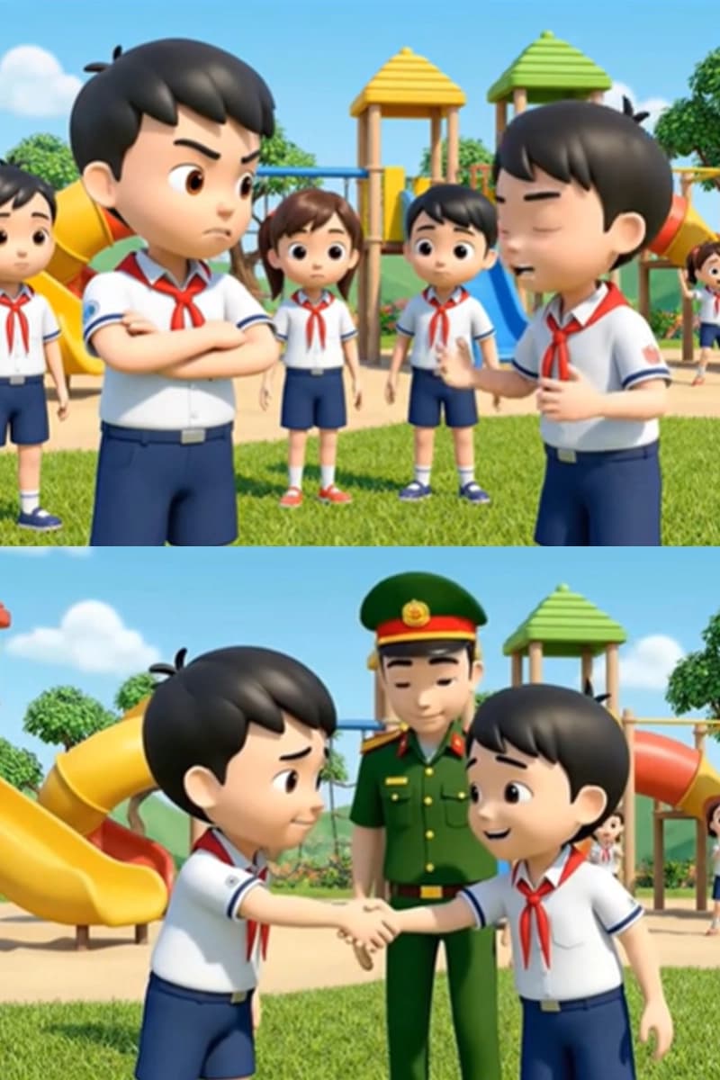 Kết quả học viên 6 — minh họa tình huống học sinh bằng AI
